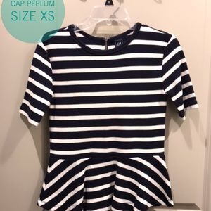 Gap peplum blouse